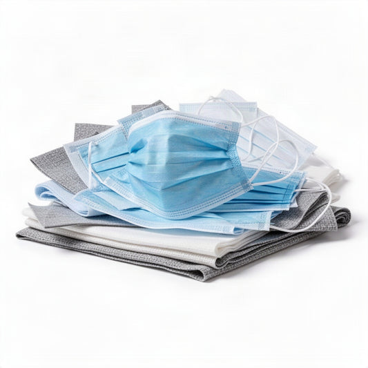 Breathable Disposable Face Masks - clean organized product view