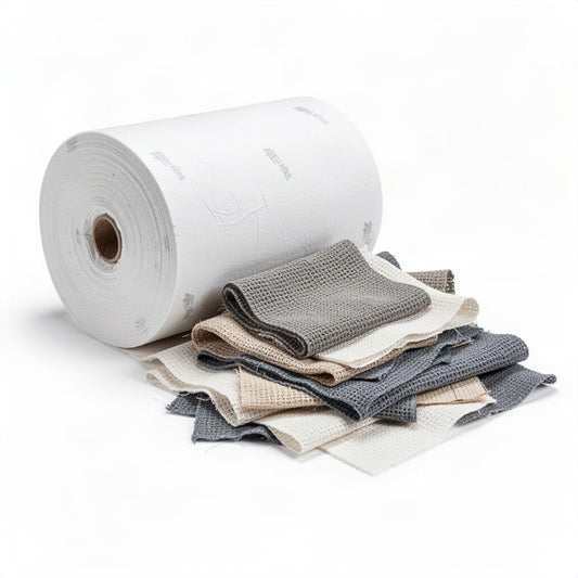 Economy Weight Oil Only Sorbent Roll 288 Foot - clean organized product view