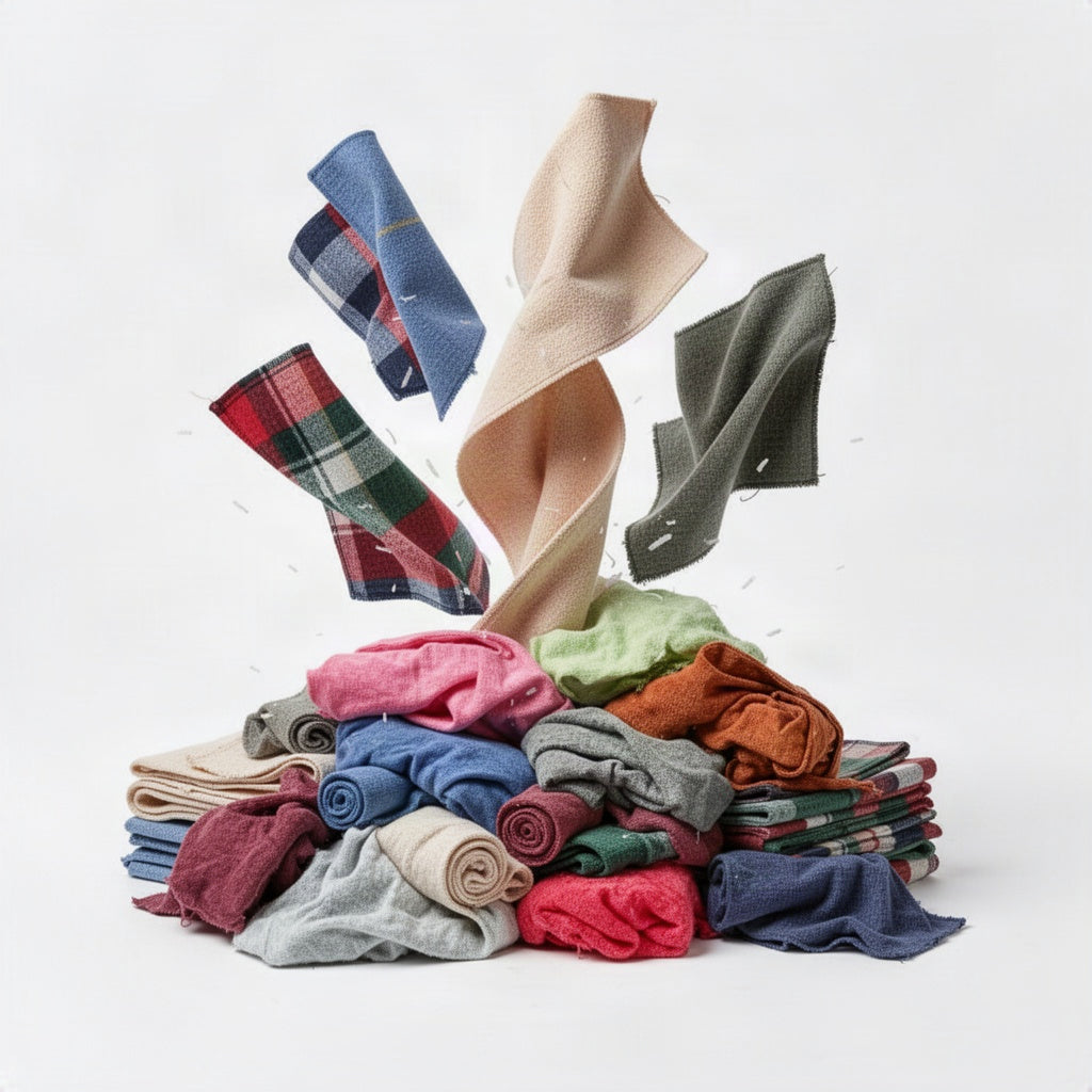 Colored Wiping Rags collection - Terry Rags