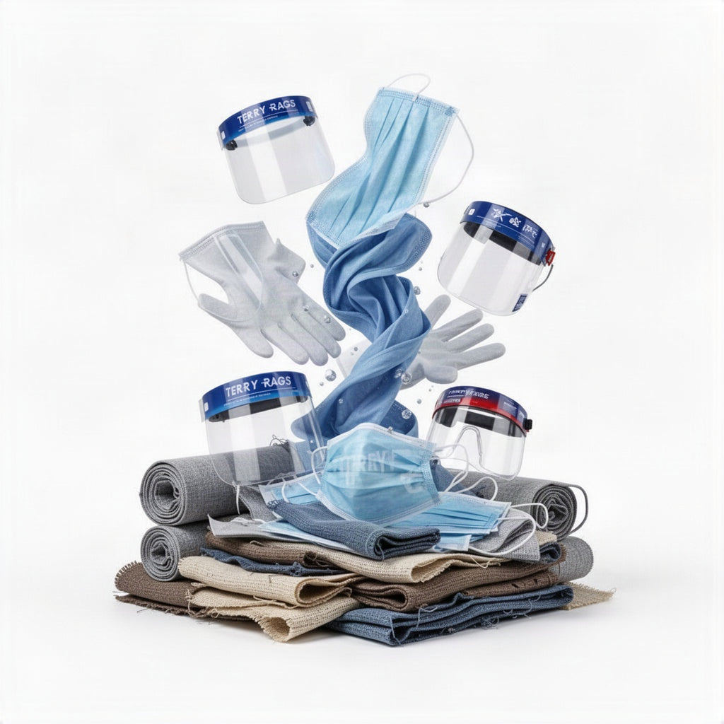 Safety & PPE collection - Terry Rags