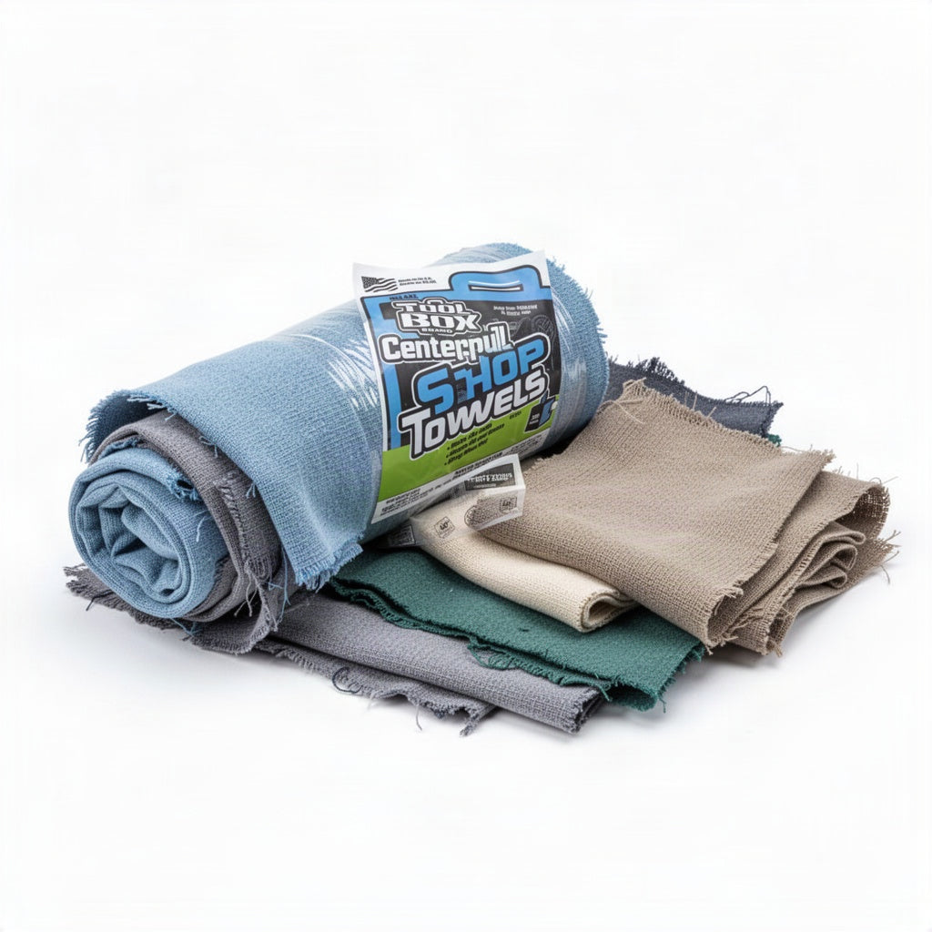 Centerpull Shop Towels - clean organized product view