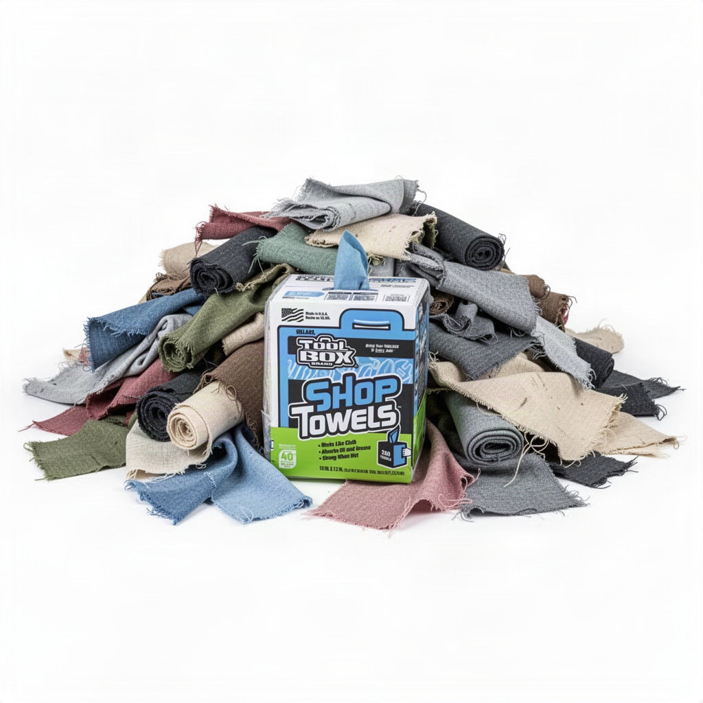 Centerpull Shop Towels - loose bulk product view