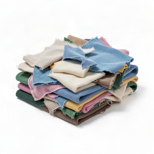 Color Terry Towel Cotton Cleaning Rags - clean organized product view