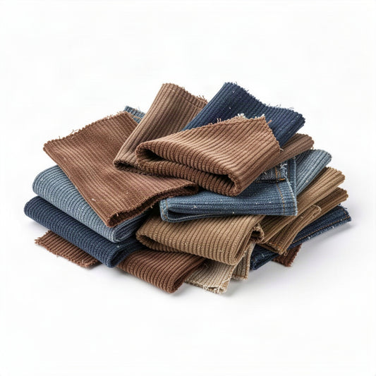 Corduroy Wiping Rags - clean organized product view