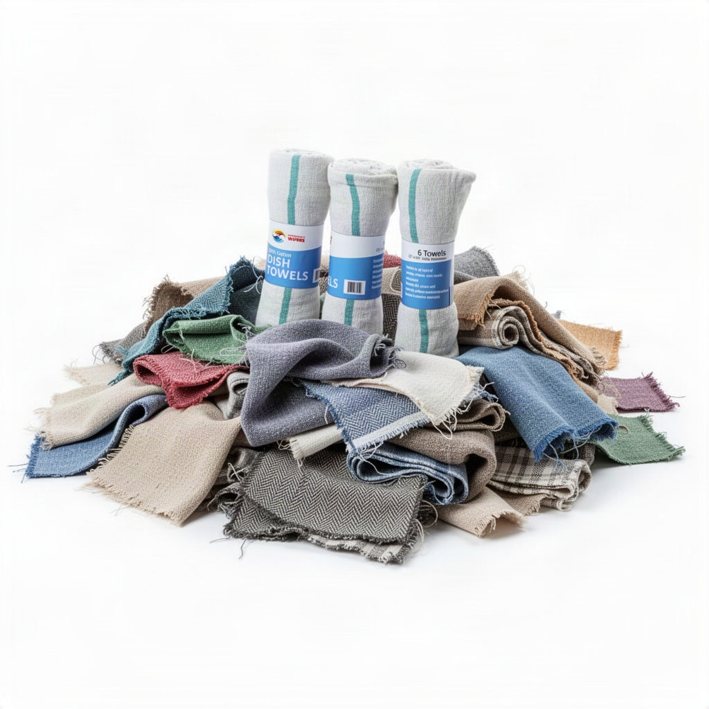 Dish And Kitchen Towels Retail Packaging - loose bulk product view