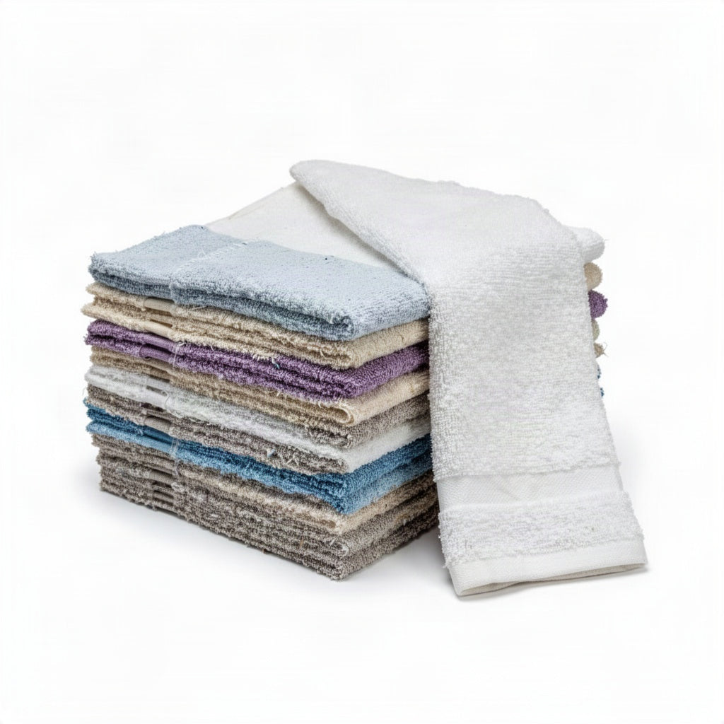 Economy Hand Towels - clean organized product view