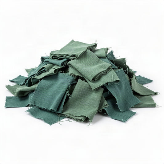 Green Huck Surgical Towels - loose bulk product view