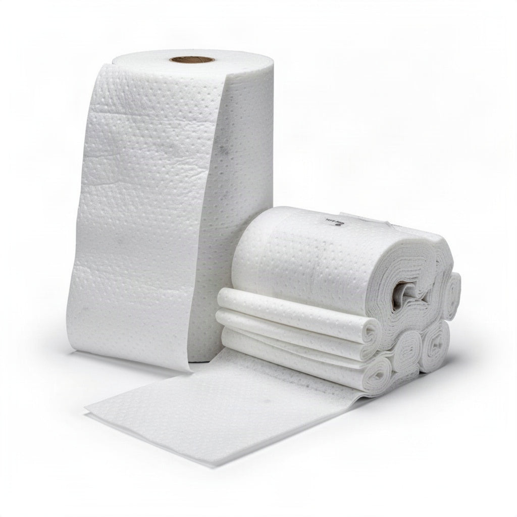 Heavy Weight Bonded Sorbent Roll - clean organized product view