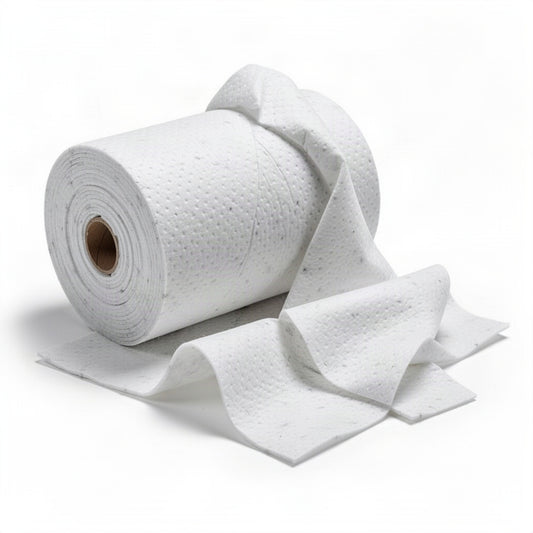 Heavy Weight Bonded Sorbent Roll - loose bulk product view