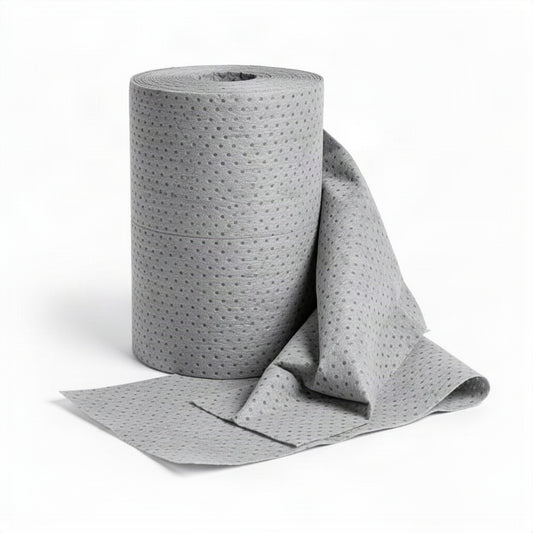 Heavy Weight Universal Bonded Sorbent Roll - loose bulk product view