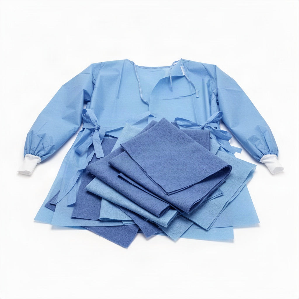 Isolation Gowns Level 3 60 Gsm Fda Certified - clean organized product view