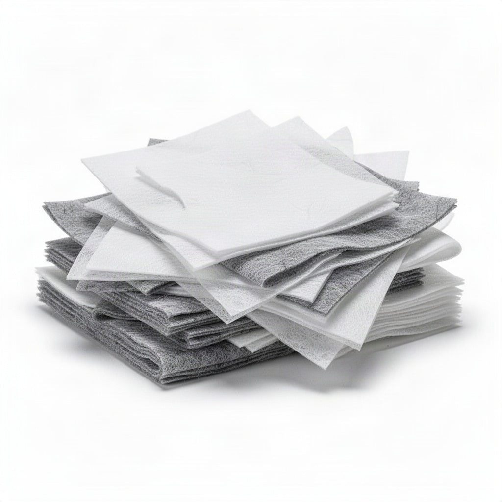 Medium Weight Oil Only Sorbent Pads 100 Count - clean organized product view