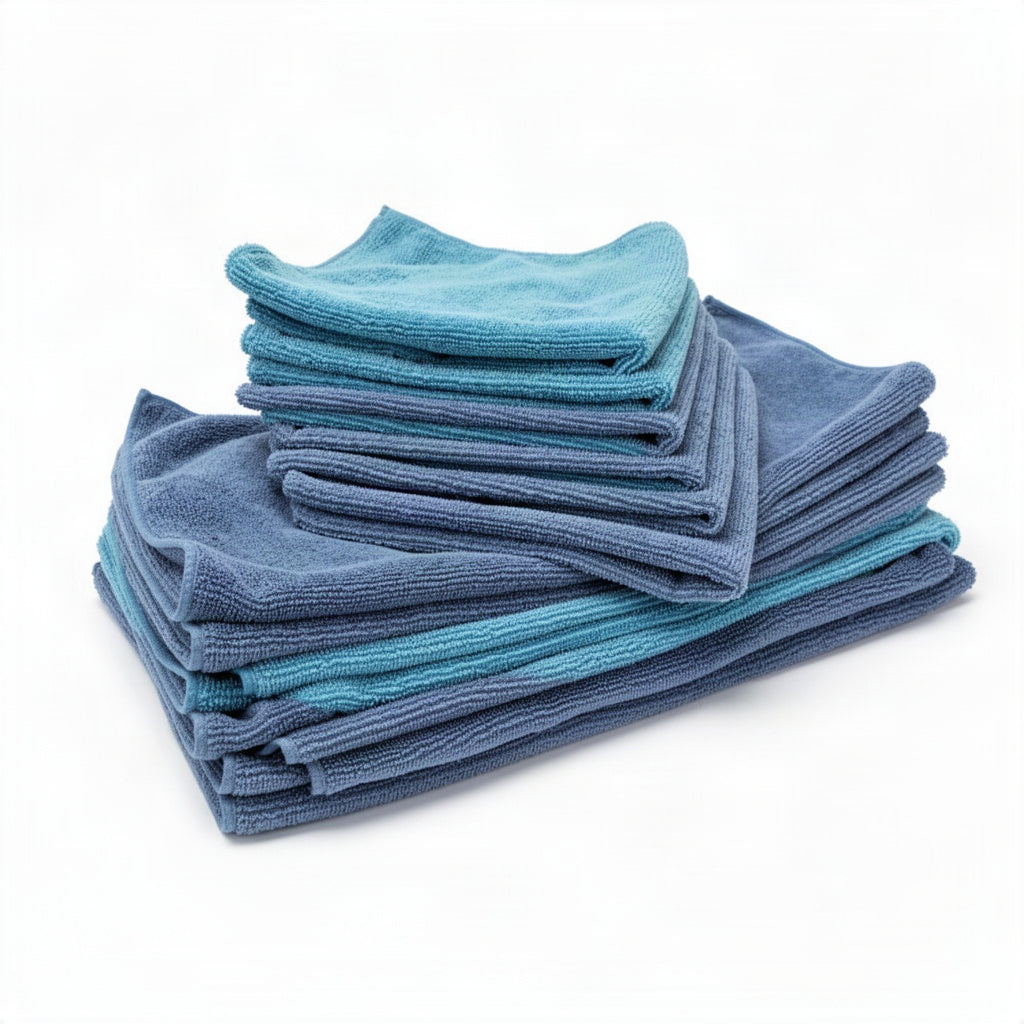 Microfiber Towels - clean organized product view