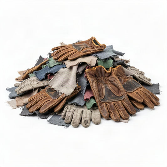 Multipurpose Leather Driver Gloves - loose bulk product view