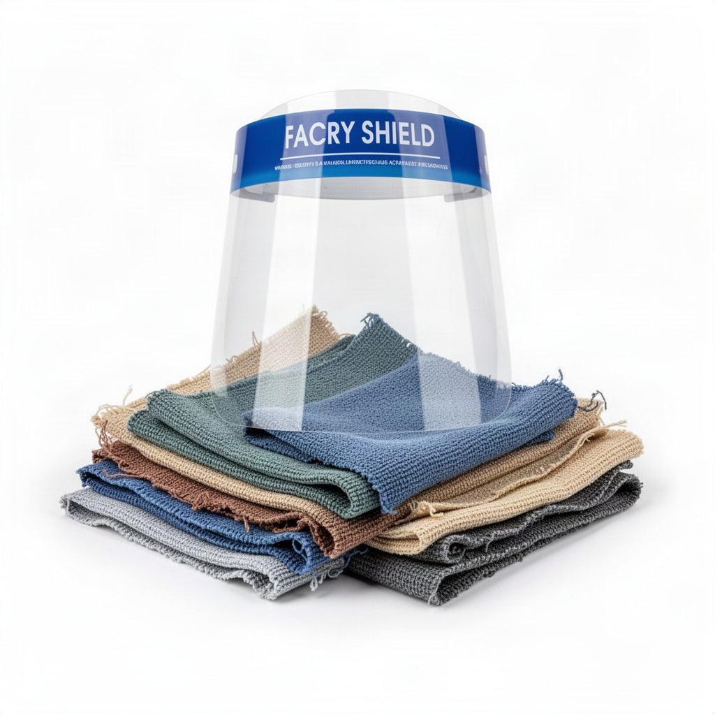 Protective Face Shields - clean organized product view