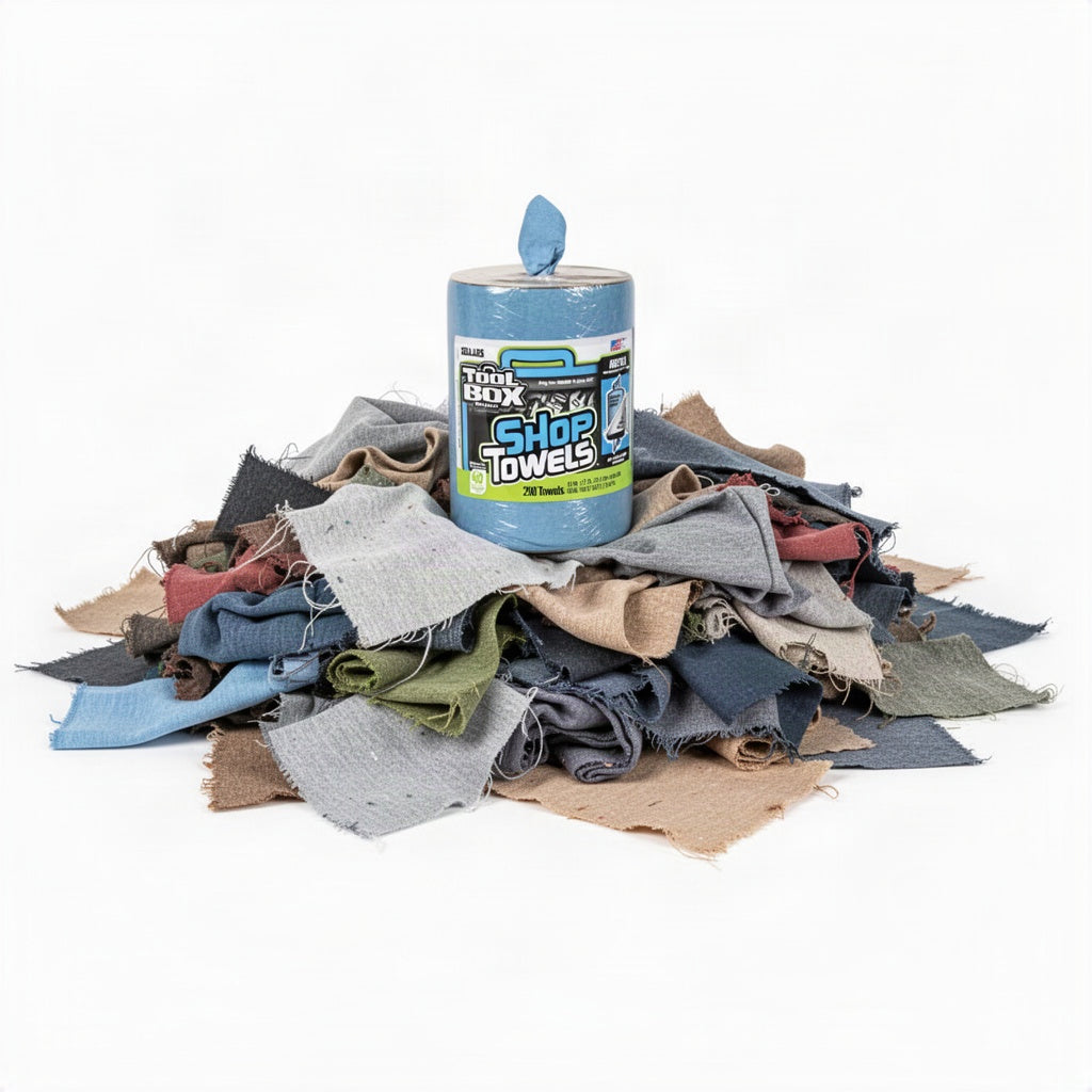 Shop Towel Refill Roll - loose bulk product view