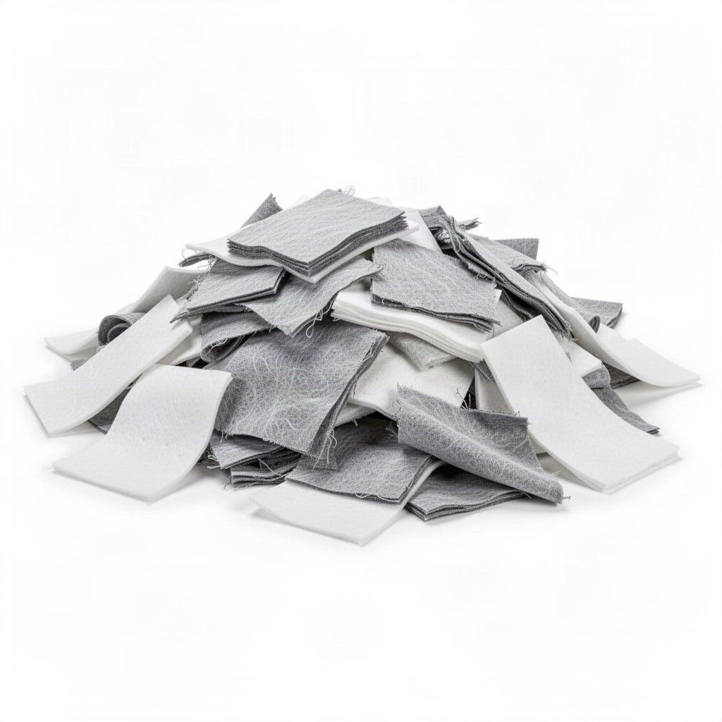 Single Weight Oil Only Sorbent Pads 100 Count - loose bulk product view
